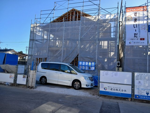 【外観】 | リーブルガーデン．S　深谷上柴町東第３　 | ２号棟現地現況（2026年02月03日）撮影