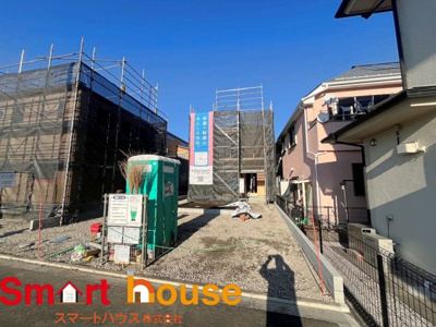 【前面道路含む現地写真】 | 相模原市中央区田名　新築3棟！