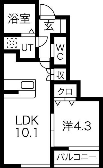 ネートル グルースの間取り
