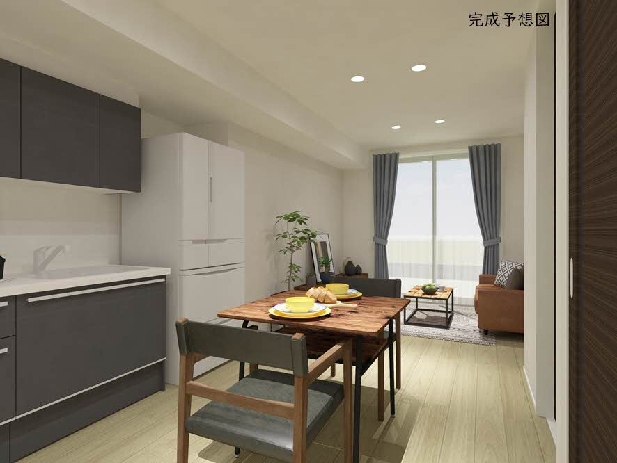 ヴィオラ水前寺の居間・リビング