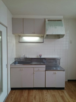 【キッチン】 | ハイツ宮ノ前 | きれいなキッチンです