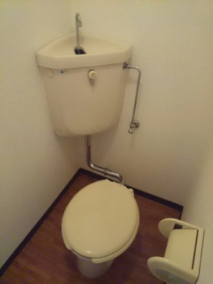 【トイレ】 | ハイツ宮ノ前 | 清潔感のあるトイレです