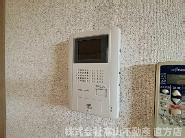 直方市大字感田のアパートのセキュリティ