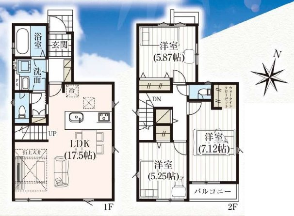 【参考プラン】 | 練馬区西大泉１丁目　建築条件付き売地　２区画 | 参考プランを参考に、ご要望を反映した住まいをご提案します