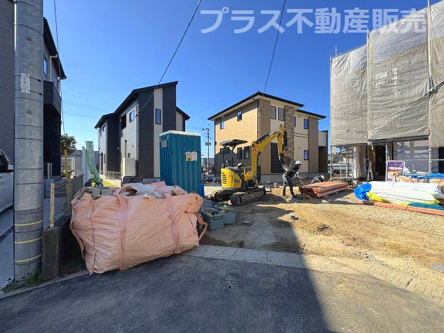 【外観】 | 糟屋郡須恵町大字旅石24期　1号棟（全4棟）【仲介手数料無料・0円】 | 現地写真。同じ物件を見るなら、プラス不動産販売にお任せ下さい。