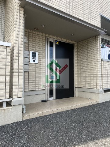 ブロックKのエントランス