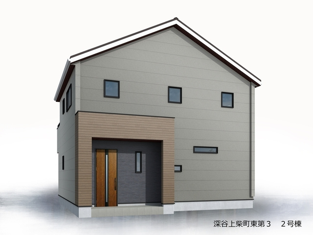 【完成予想図】 | リーブルガーデン．S　深谷上柴町東第３　 | ２号棟完成予想図