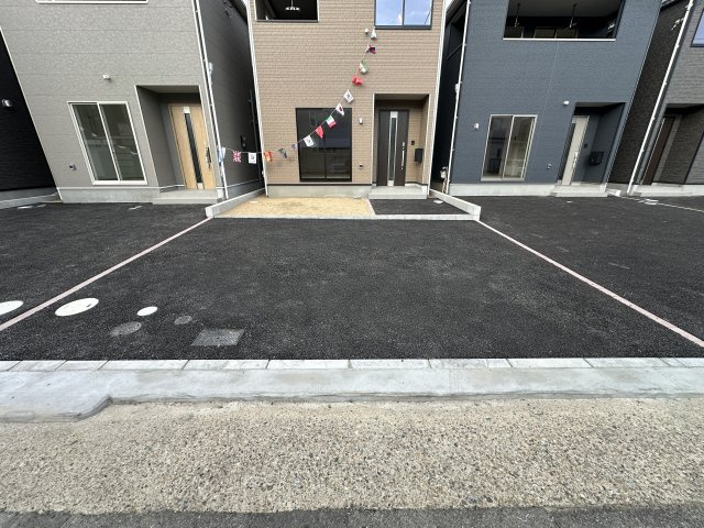 神戸市西区王塚台7丁目新築戸建６号棟の駐車場