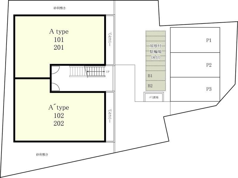 リブリ・Reve の区画図