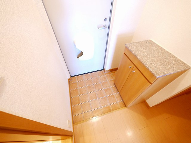 グレースピアＤの玄関|落ち着いた玄関です