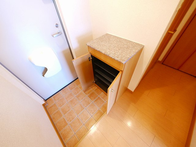 グレースピアＤの玄関|毎日通る玄関はこちらです