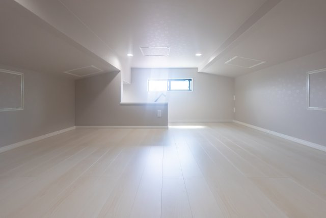 西京極東大丸町　新築参考Bプランの完成予想図|【施工例】
ロフトまでの上り下りが階段になっている為、安定した状態で大切なお荷物の持ち運びが可能。