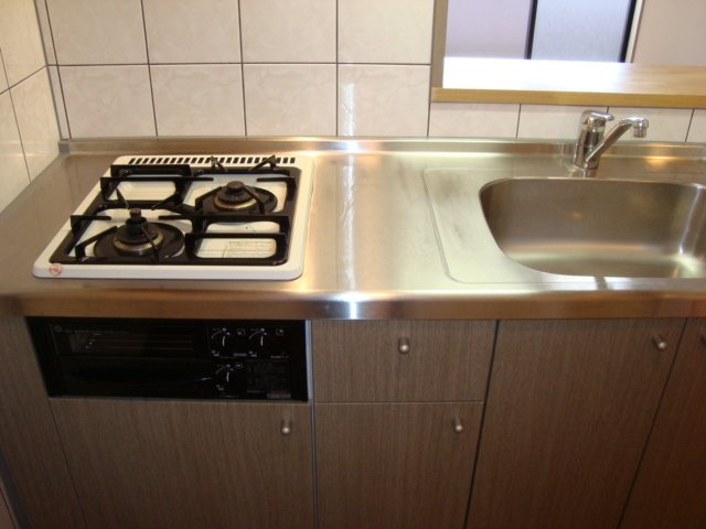 ユースパレスⅡのその他|ガスコンロ　2口（イメージ）