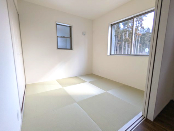 水戸市内原町　第12の和室|リビング隣の和室は、来客用やお子様とのお昼寝にぴったりです