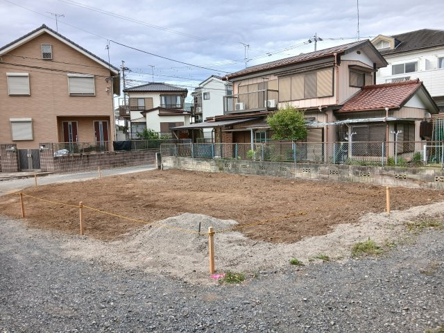 川越市大字鯨井土地の外観