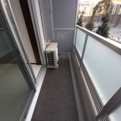 ジェノヴィア妙典のバルコニー