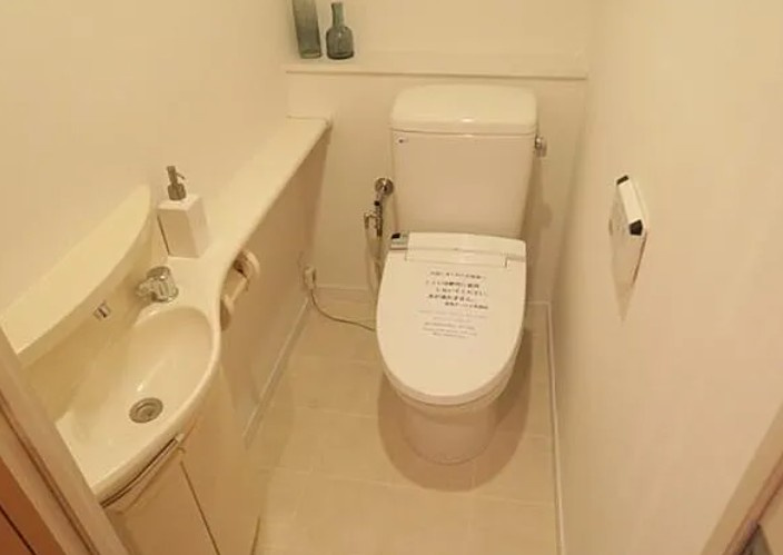 河田町ガーデン クラブフロアのトイレ