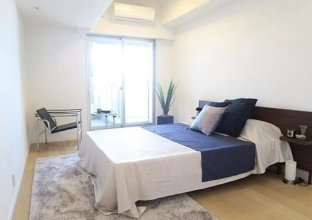 河田町ガーデン クラブフロアの寝室|※家具類は見本です。