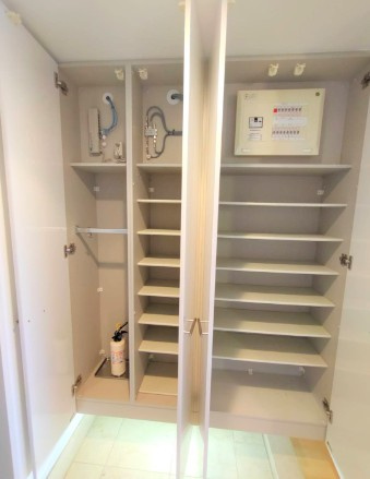 河田町ガーデン クラブフロアの収納