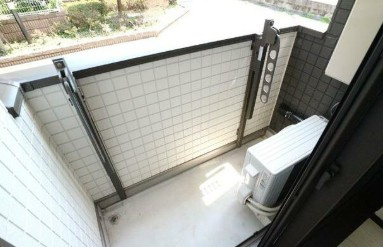 ReDAM大宮のバルコニー