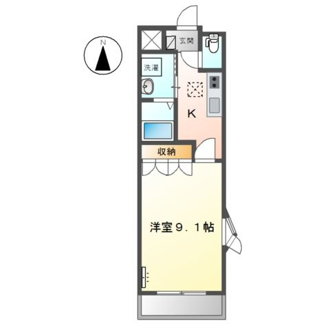 サニーコーポの間取り