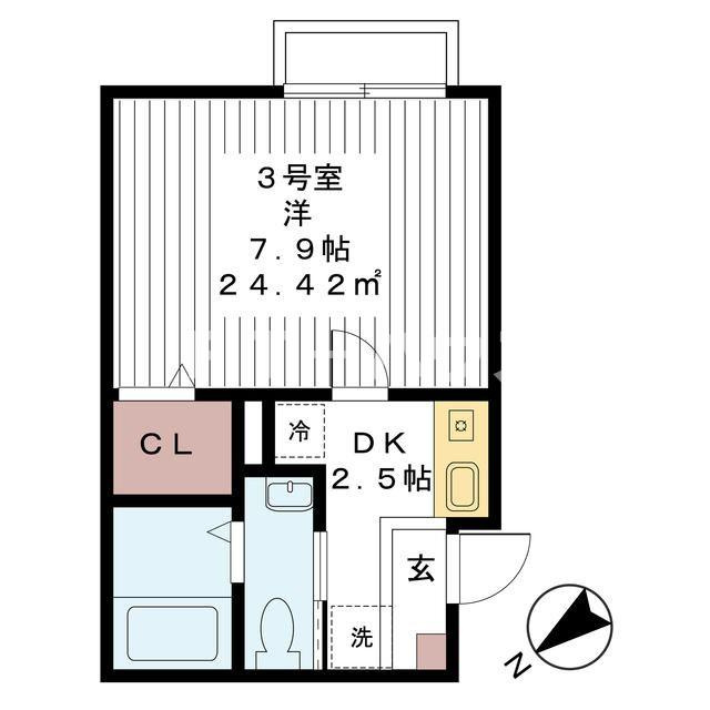 ヴィラ　イル　マーレの間取り