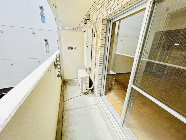 ライジング松尾のバルコニー