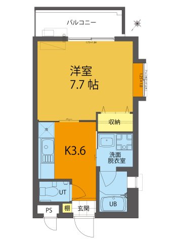 ライジング松尾の間取り