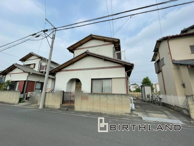 中古戸建・貸家　熊谷市原島　4DKの外観|大幡中学校近くの閑静な住宅街に佇む一軒家です。ただいま賃貸中（入居者有）です！