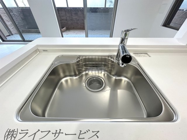 【キッチン】 | ライオンズクオーレ御幣島駅前ヴェルデ | 浄水機能付水栓搭載