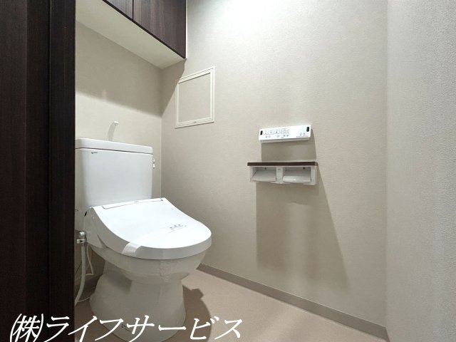 【トイレ】 | ライオンズクオーレ御幣島駅前ヴェルデ | 温水洗浄便座新調
