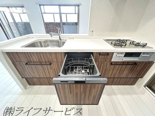 【キッチン】 | ライオンズクオーレ御幣島駅前ヴェルデ | 家事の時短にうれしい食器洗浄乾燥機付