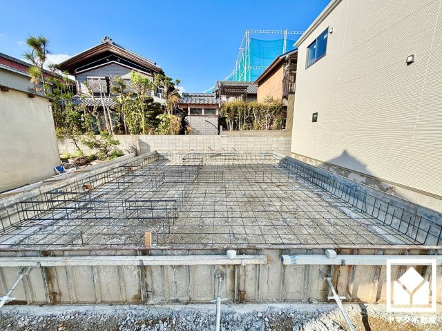 八幡市八幡園内　2期　1号地の外観|4月5日　現地写真更新