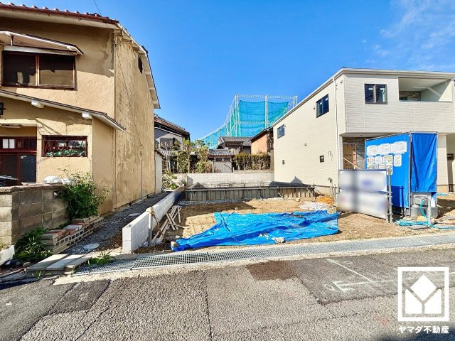 八幡市八幡園内　2期　1号地の外観|4月5日　現地写真更新