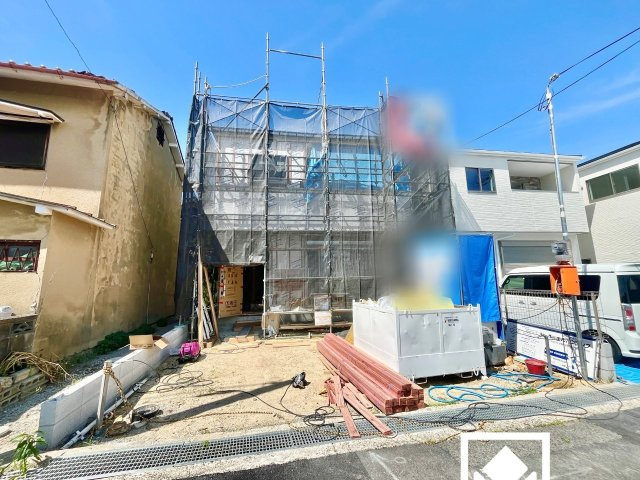 八幡市八幡園内　2期　1号地の外観|５月11日　現地写真更新