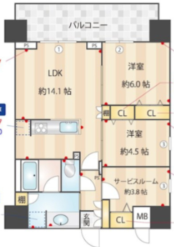 アルファレジデンシア南千住