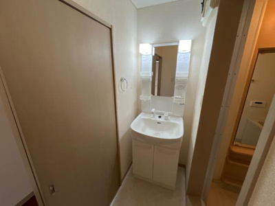 【洗面所】 | パレスサントピアⅡ | 洗髪洗面化粧台