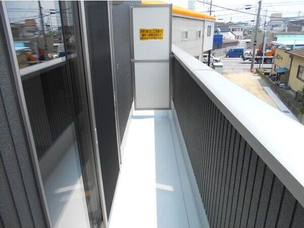 Garage Villa 米津　　　刈谷市近郊の賃貸はクラスホームのバルコニー