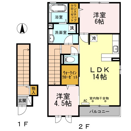 Ｙ’Ｓフラッツの間取り