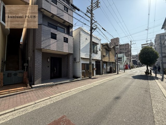 大阪市城東区野江4丁目の前面道路含む現地写真