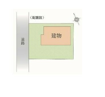 【中古】入間郡毛呂山町南台リフォーム中古住宅の区画図|綺麗な整形地です！