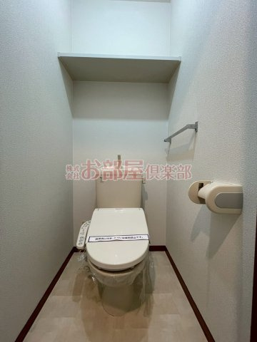 スリーゼ　C棟のトイレ|シンプルで使いやすいトイレです