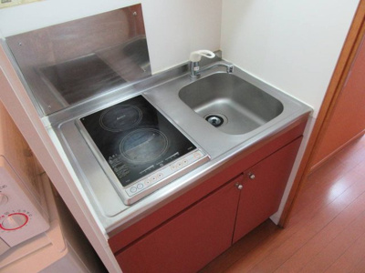 【キッチン】 | レオパレス春祐 | 電気コンロ2口※同タイプ