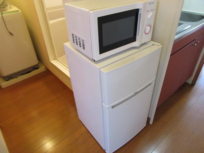 【その他】 | レオパレス春祐 | 冷蔵庫、電子レンジ※同タイプ