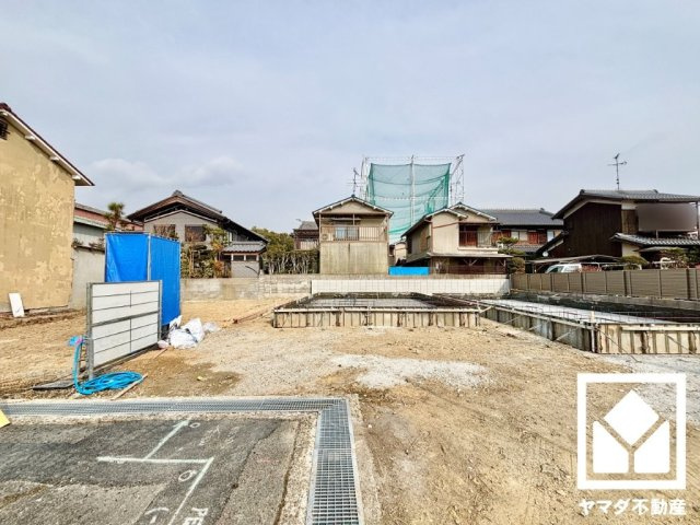 八幡市八幡園内　2期　2号地の外観|2月5日　現地写真更新