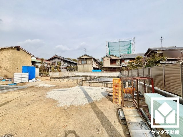 八幡市八幡園内　2期　2号地の外観|2月5日　現地写真更新