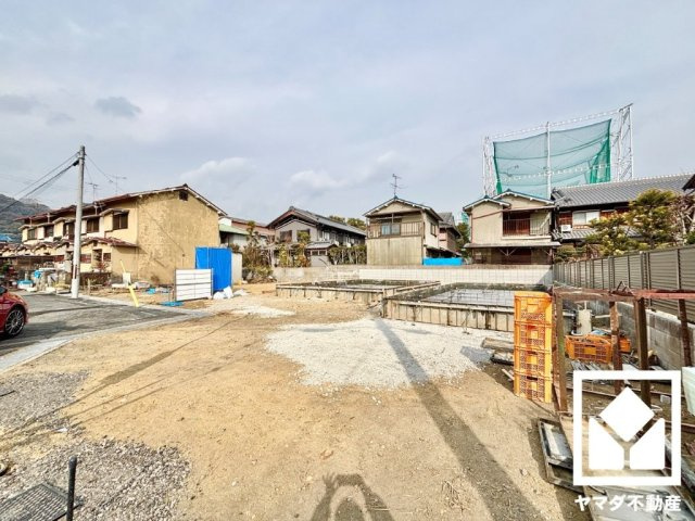 八幡市八幡園内　2期　2号地の外観|2月5日　現地写真更新