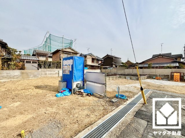 八幡市八幡園内　2期　2号地の外観|2月5日　現地写真更新