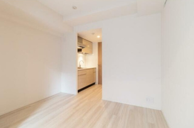 【居間・リビング】 | パークアクシス落合東中野 | 6.1帖のきれいなDK。