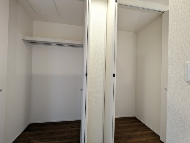 水戸元吉田町　10期の収納|季節ものの家電や掃除機などがすっきり収納できます